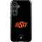 Oklahoma State University OSU on Black Galaxy S25 Impact Case